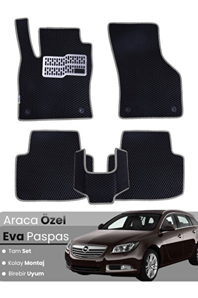 stiloto OPEL INSİGNİA (2008-2013) Uyumlu EVA Paspas Tam Set–Araca Özel,Kolay ...