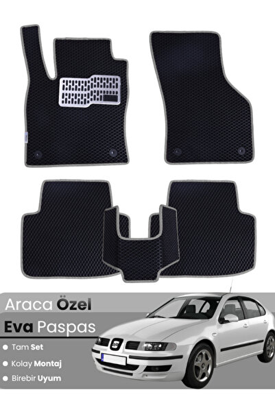 Guerrino Seat Leon 1m (1998-2004) Compatible Eva Floor Mat Full Set–Auto Mat,...