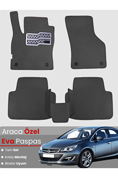 stiloto OPEL STRA H SEDAN (2010-2013) Uyumlu EVA Paspas Tam Set–Araca Özel,Ko...