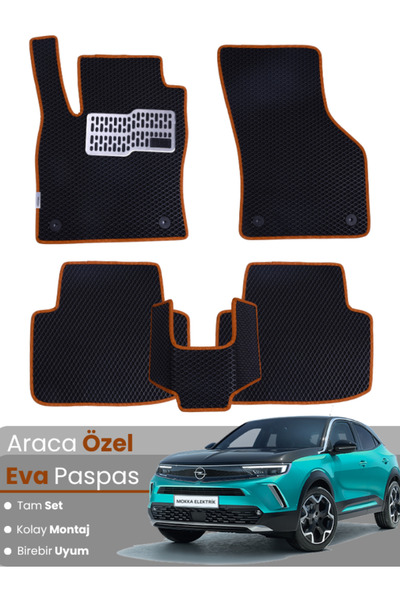 stiloto طقم كامل من دواسات EVA متوافقة مع أوبل موكا الكهربائية (2023-2025) - ...