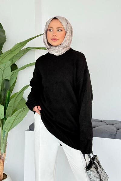 Hazamoda Πουλόβερ Elmas Ovs Μαύρο