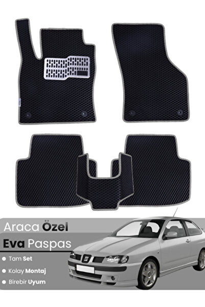 stiloto مجموعة كاملة من دواسات EVA متوافقة مع سيارة سيات كوردوبا (2002-2009) ...