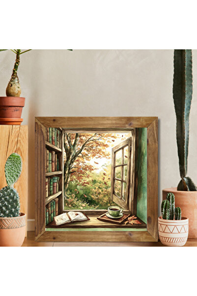 Tuba Decor Square Painting with Wooden Frame