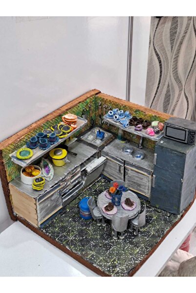 SOFT Dekoratif Minyatür Mutfak