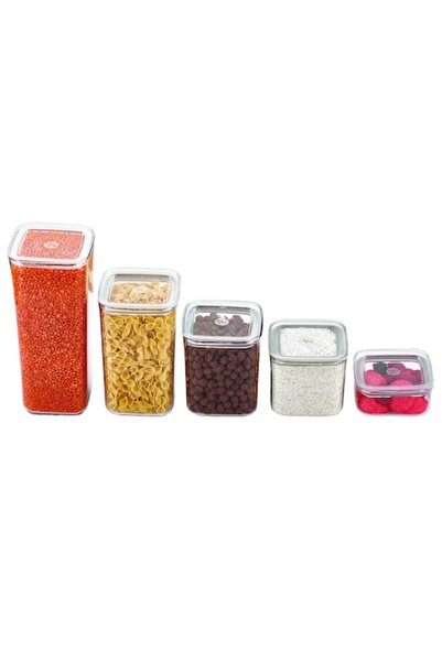 VİP AHMET Set of 5 Food Storage Boxes VA™ VP.260