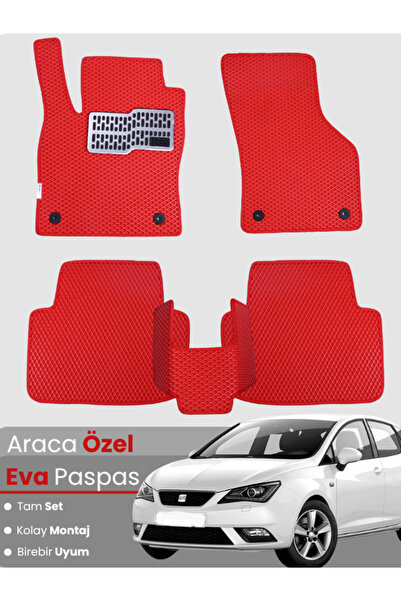 stiloto مجموعة كاملة من دواسات EVA متوافقة مع سيارة سيات إيبيزا ستيشن واجن (2...