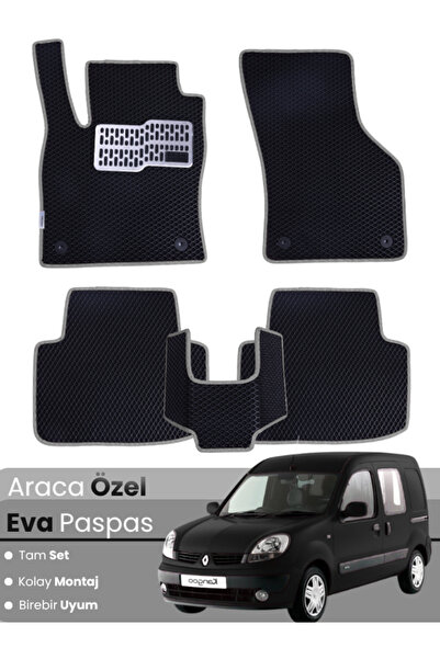 stiloto مجموعة كاملة من دواسات EVA متوافقة مع رينو كانجو 1 (1997-2007) - دواس...