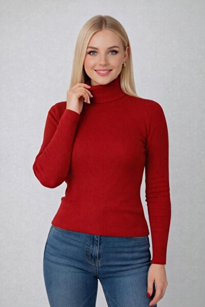 laçin life pulover cu guler înalt