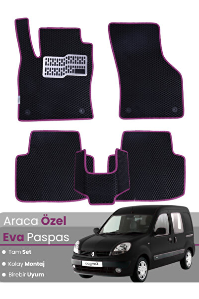 stiloto مجموعة كاملة من دواسات EVA متوافقة مع رينو كانجو 1 (1997-2007) - دواس...