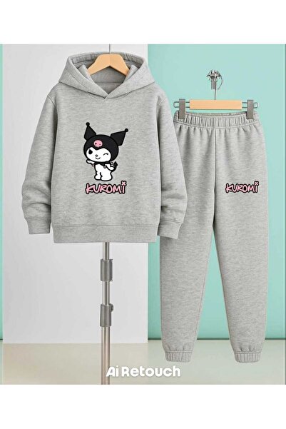 Nice Clothes Παιδικό Σετ Φόρμας με Κουκούλα UNISEX SINGLE KUROMI