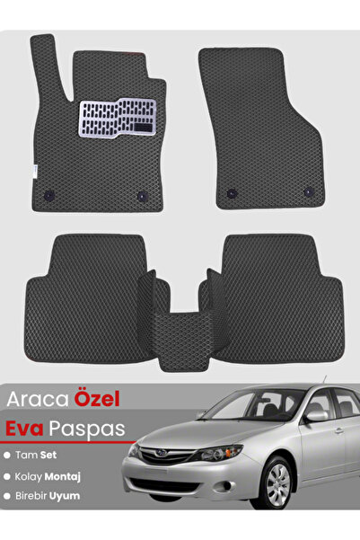 stiloto مجموعة كاملة من دواسات EVA متوافقة مع سوبارو إمبريزا GH (2007-2011) -...