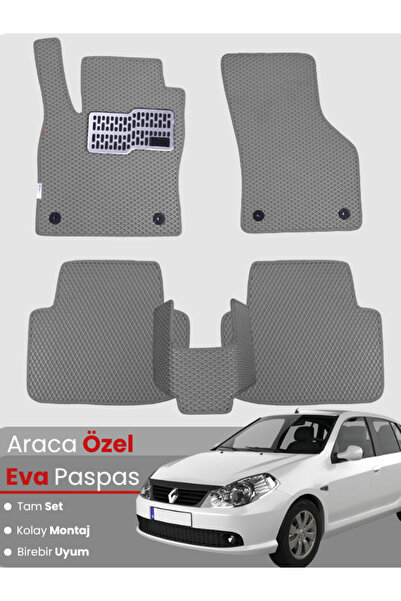 stiloto RENAULT SYMBOL 2 (2008-2012) Uyumlu EVA Paspas Tam Set–Oto Paspas,Ara...
