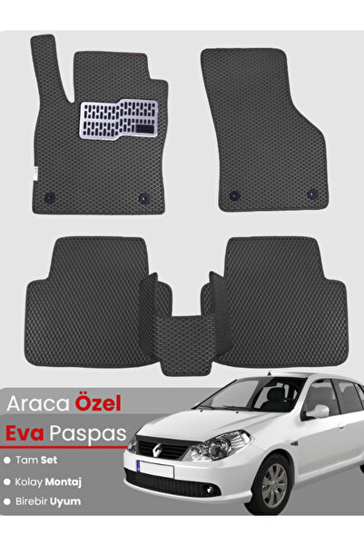 stiloto RENAULT SYMBOL 2 (2008-2012) Uyumlu EVA Paspas Tam Set–Oto Paspas,Ara...