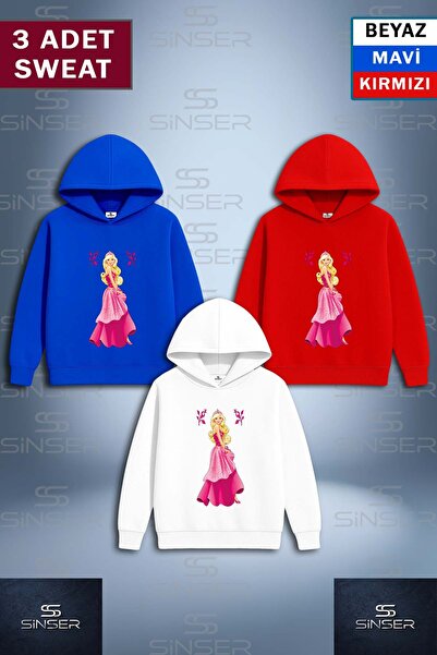 SS SİNSER Φούτερ με στάμπα  "PRINCESS BOYDAN " 3LU ΑΝΟΙΧΤΟΥ ΤΟΝΟΥ "