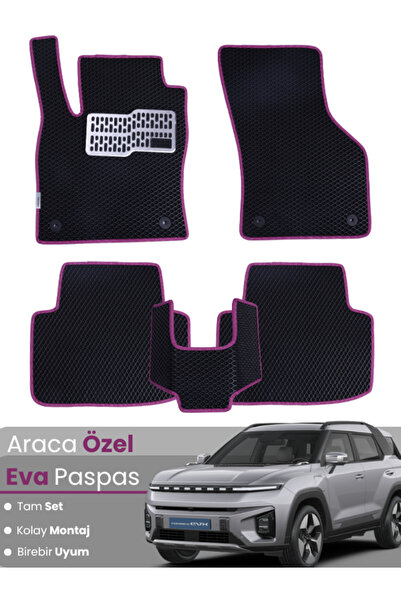 stiloto SSANGYONG TORRES ELEKTRİKLİ (2022-2025) Uyumlu EVA Paspas Tam Set–Oto...