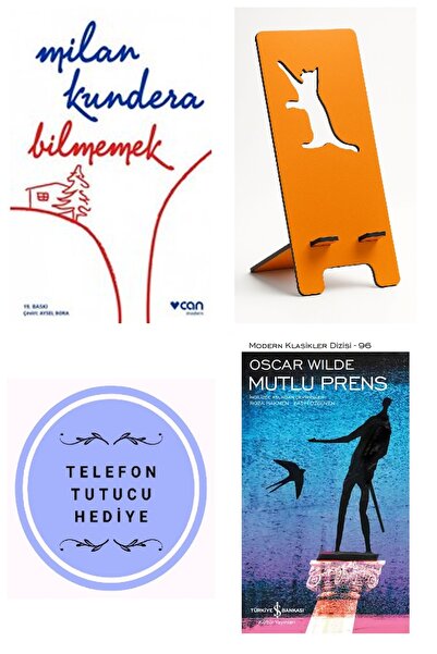 TÜRKİYE İŞ BANKASI KÜLTÜR YAYINLARI Bilmemek - Milan Kundera + Telefon Tutucu...