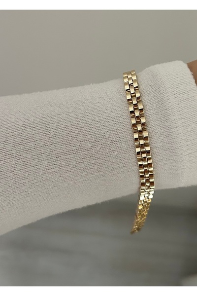YENGEÇ Italian Model Gold Bracelet
