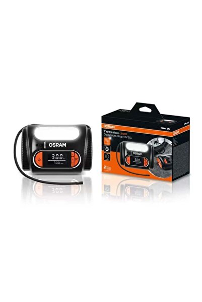 Osram 12V LASTİK ŞİŞİRME HAVA KOMPRESÖRÜ 180W (0-100 PSI / 0-6.9 BAR / 4 DK) ...