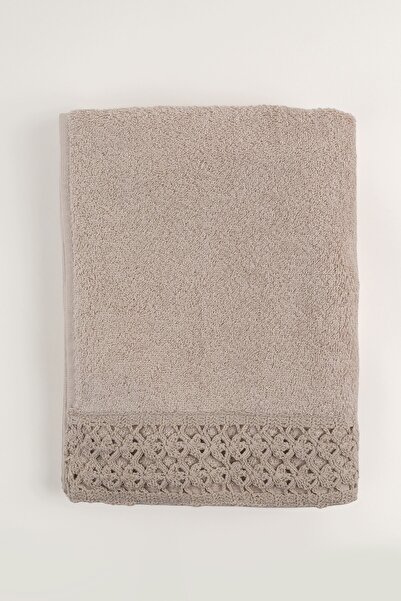 Ca'De'Luz Lugo Pima Cotton Beige Face Towel