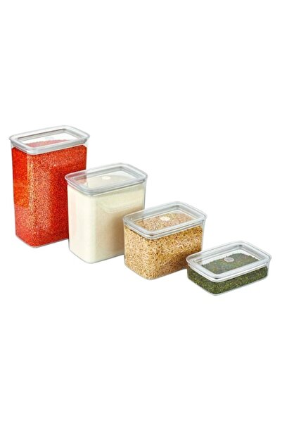 VİP AHMET Set of 4 Food Storage Boxes VA™ VP.274