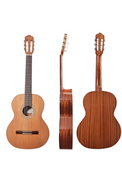 Rodriguez RC578MN Klasik Gitar (3/4 Gül) | 8-11 Yaş Grubu İçin Uygun Gül Ağacı
