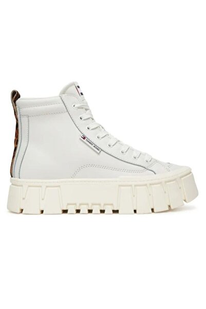 Tommy Hilfiger Ghete TJW VULC FLATFORM LEOPARD