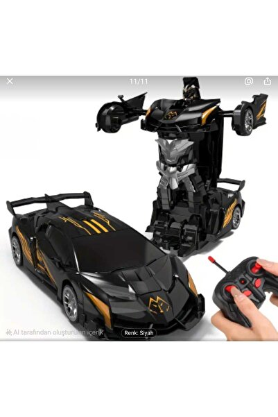 asc aksesuar 2.4 GHz uzakdan kumandalı araba robotu