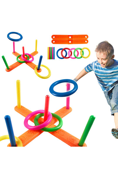 LEAN Joc de îndemânare pentru copii – Aruncarea cercurilor la țintă | De la 3...