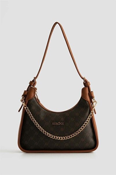 Armine ÇANTA 386 KAHVE NOKTALI