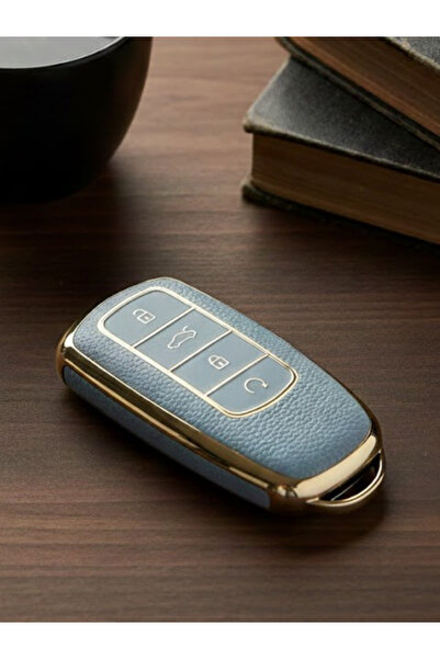 BİVİUM Chery Tiggo 8 Pro - 7 Jaecoo Omoda 5 Avantgarde Nano Deri Anahtar Kılı...