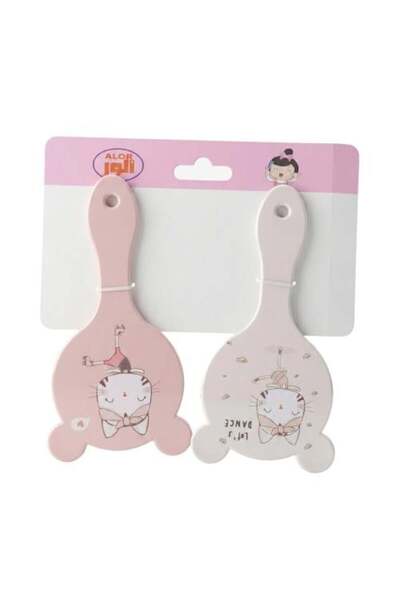 Alor Soft Plastic Hair Brush for Kids - 2 Pack