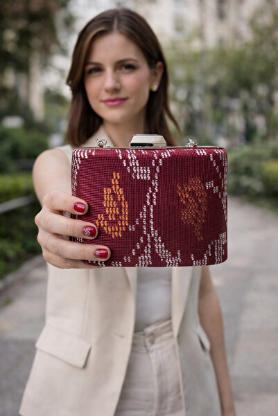 Maygiy Women's Wire Wrapping Henna Wedding Evening Dress Bag Handmade