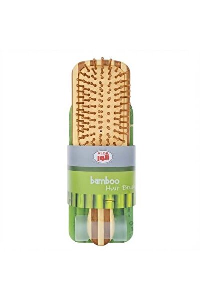 F05 Wooden Hair Brush with Wooden Teeth