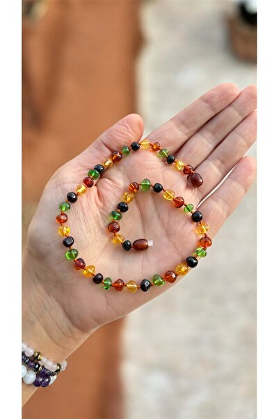 Kehribarkolyecimm Sertifikalı damla kehribar bebek kolye