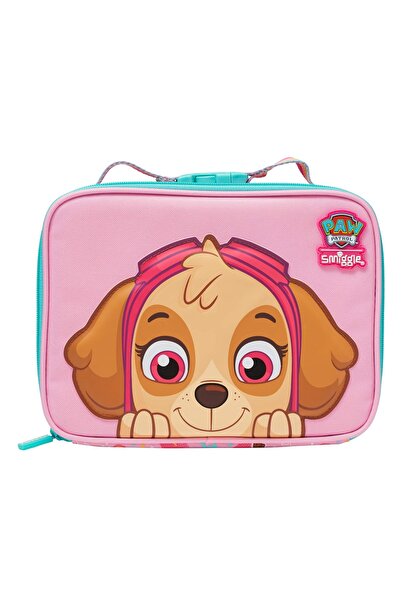SMIGGLE Paw Patrol Teeny Tiny Square Lunch Box Pink – Licensed, Preschool Kid...