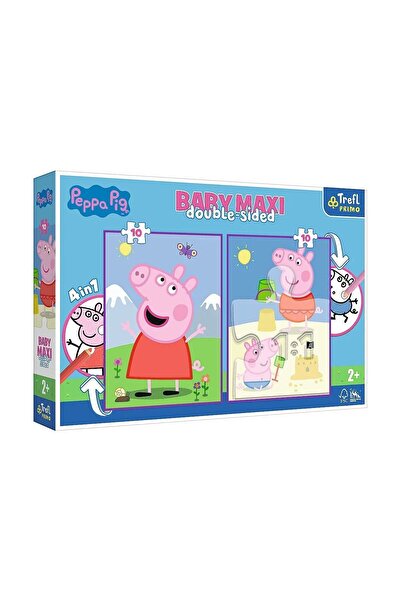VARDEM OYUNCAK PUZZLE-43001 Peppa Pig Baby Puzzle 2X10