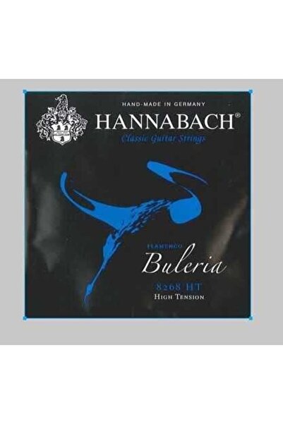Hannabach 8268HT Flamenko Gitar Teli Alt 3'lü Set (High) | Yüksek Tansiyon Ye...