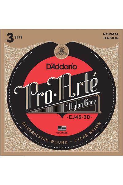 Daddario D'addario EJ45-3D Klasik Gitar Teli 4/4