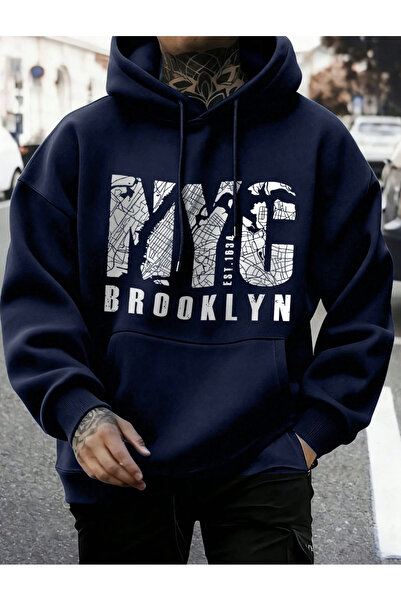 Revasser Unisex Women/Men Nycbrooklyn Colorful Custom Printed Cotton Oversize...