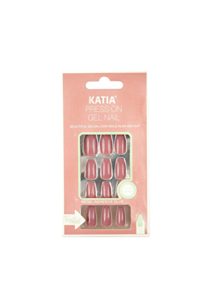 KATIA أظافر كوفين، لون بيج داكن رقم 5