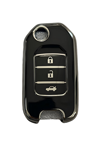AutoHan Keys غطاء مفتاح نانو فاخر لسيارات هوندا سيفيك FC5 وCRV وHRV