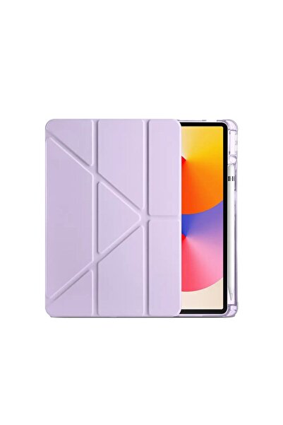 UK iPad Air 11 M3 2025 Kılıf A3266 A3267 Uyumlu Origami Kalem Bölmeli Sararma...
