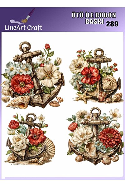 LİNEART طباعة روبون بالكي رقم: RB289-30x30 سم