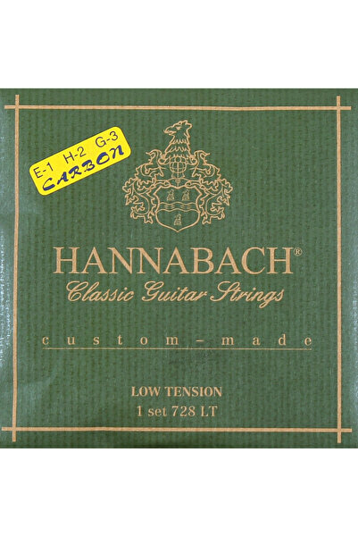 Hannabach 728Ltc Custom Made Classical Guitar String (Low Tension) |   Low Vo...