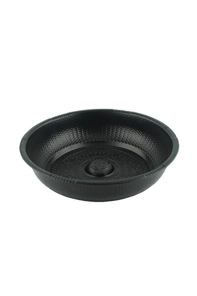 banyosepeti Placă de hamam otomană negru mat cu tugră – 20 cm, 300 gr