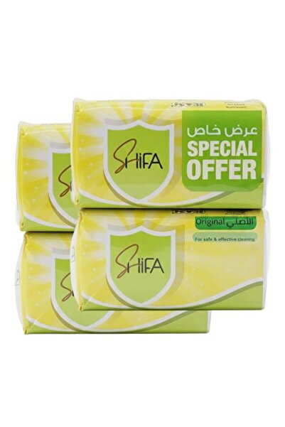 Shifa Original Soap for Safe and Effective Cleaning from – 4 Pieces × 125 Grams