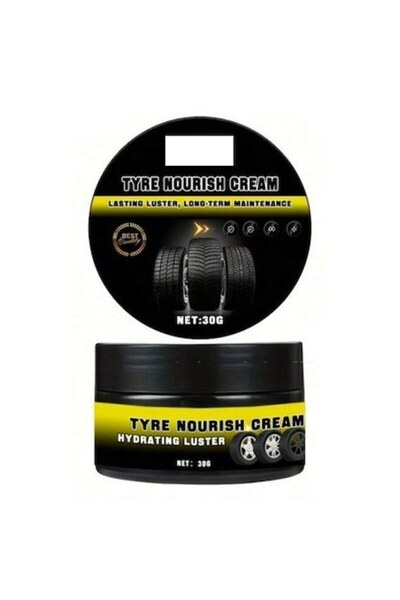 ELITE MOBILE Black Durable Tire Wax & Restorer — 30g