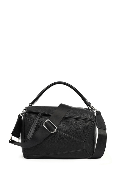 Derimod Women's Black Long Strap Crossbody Bag 25Abd250710