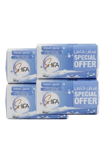 Shifa Velvet Soap from – 4 Pieces × 125 grams