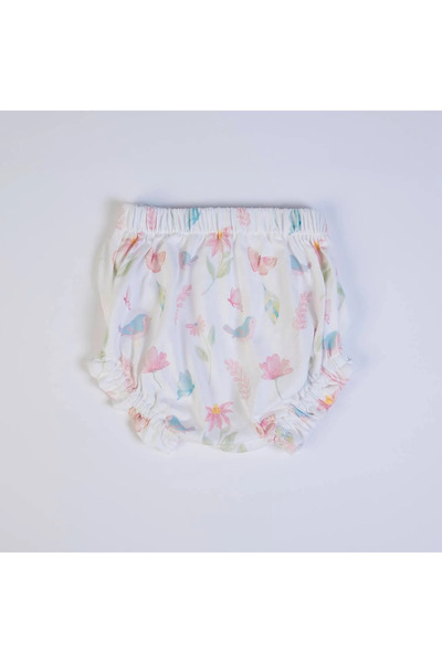 F.S. BABY Set rochiță & pantaloni scurți bumbac fete FS Baby - White